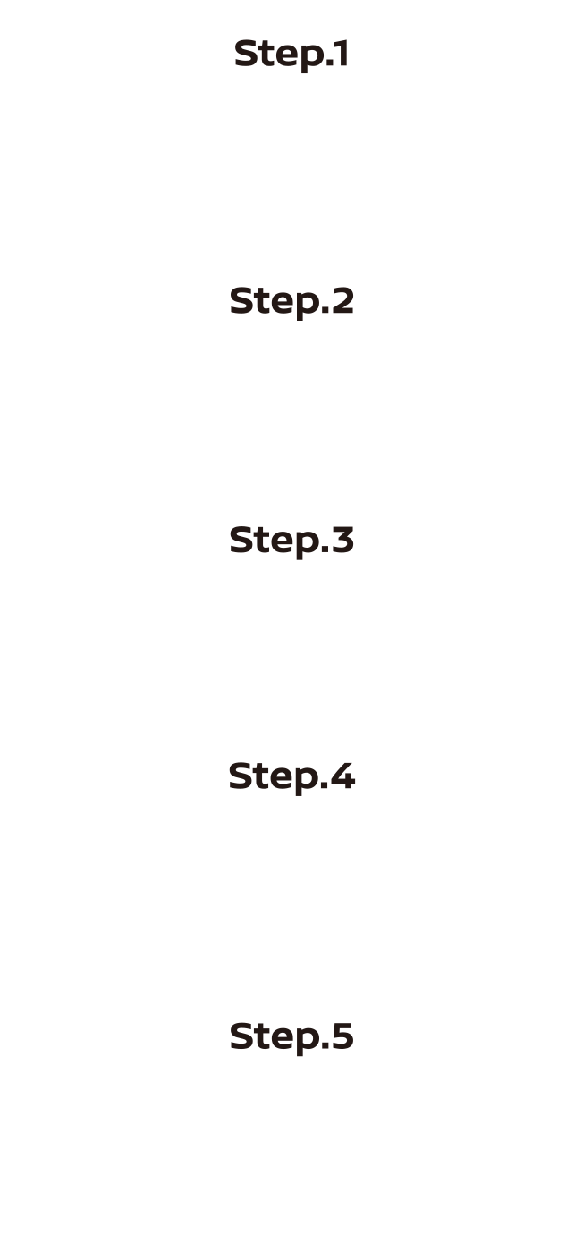 試乗～当選までの流れStep.1~Step.5