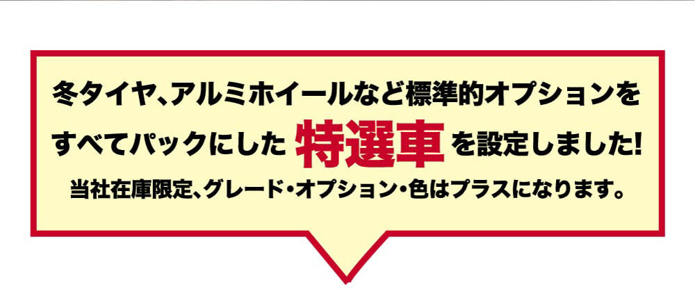 特選車